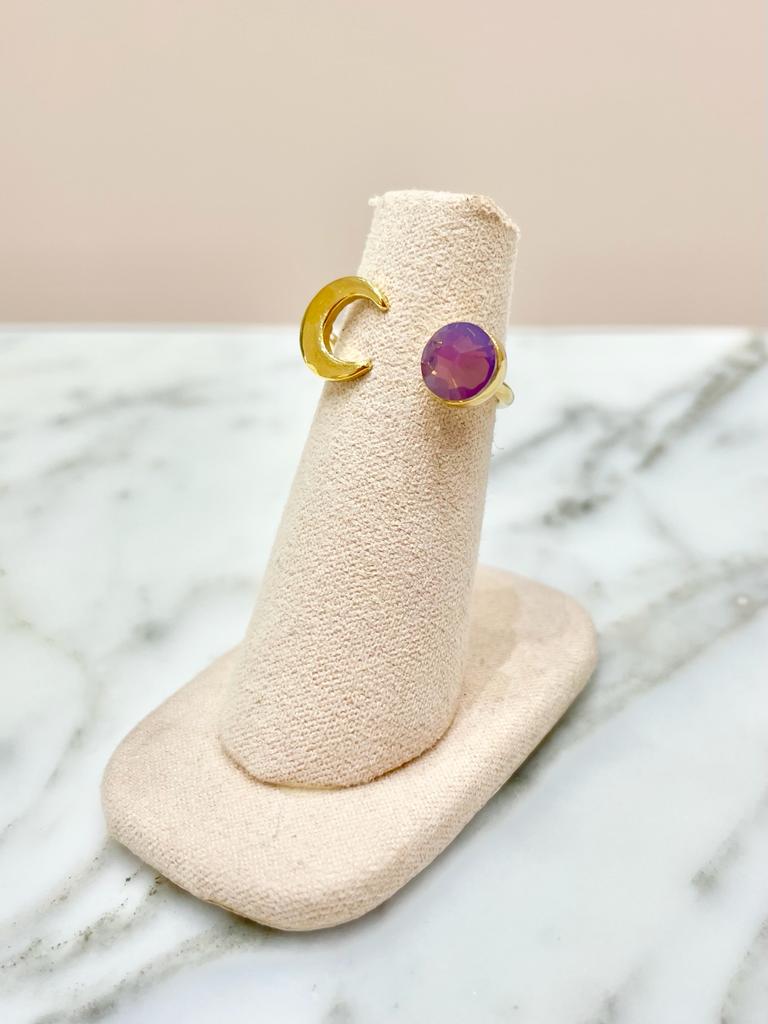 ANILLO LUNA MORADO