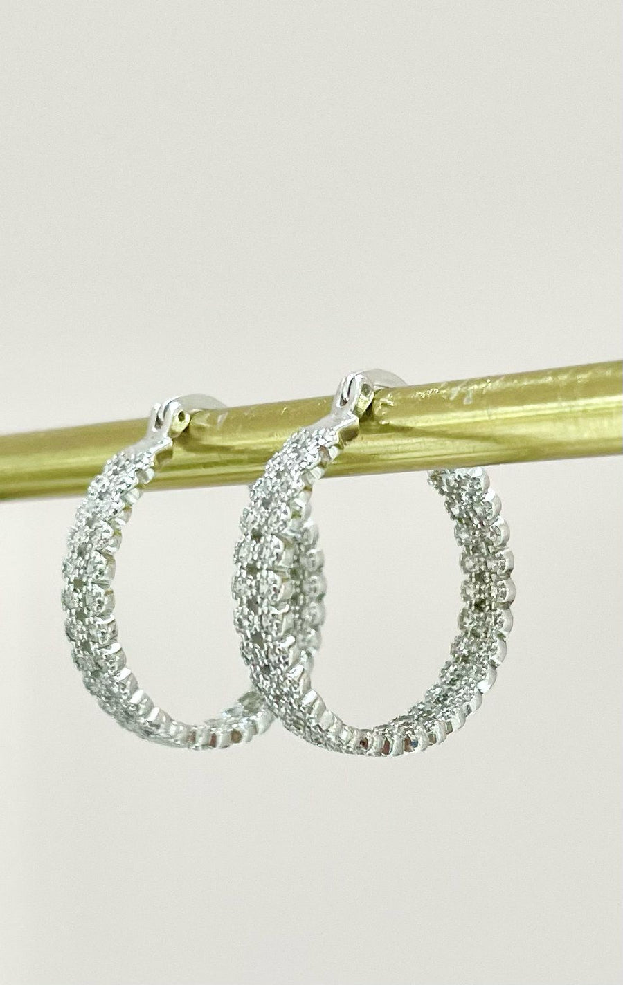 ARRACADAS PLATA ZIRCONIAS