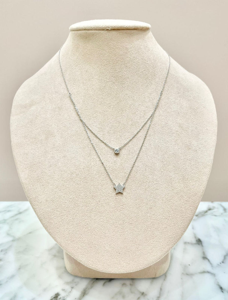 COLLAR ESTRELLA CON CRISTAL