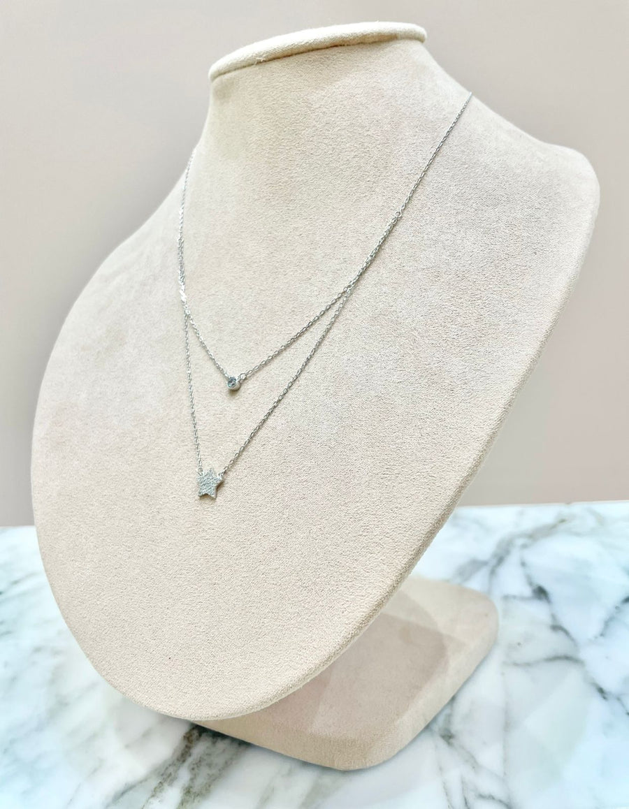 COLLAR ESTRELLA CON CRISTAL