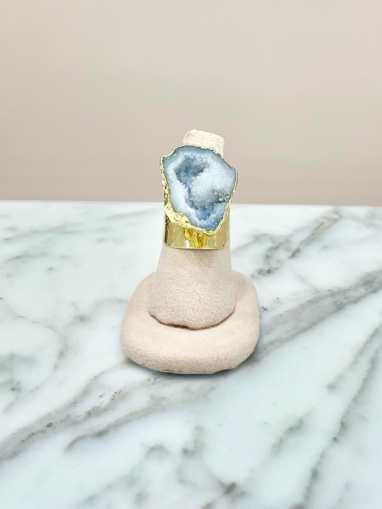 ANILLO DRUZY AZUL/BLANCO