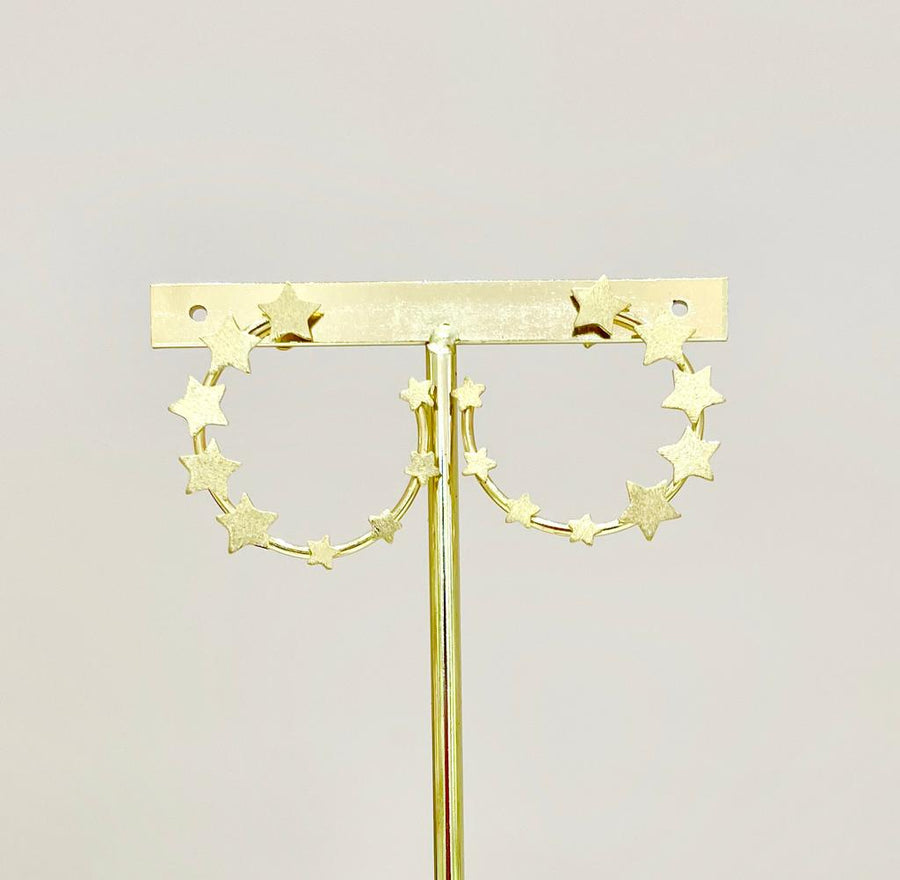ARETES CIRCULAR ESTRELLAS