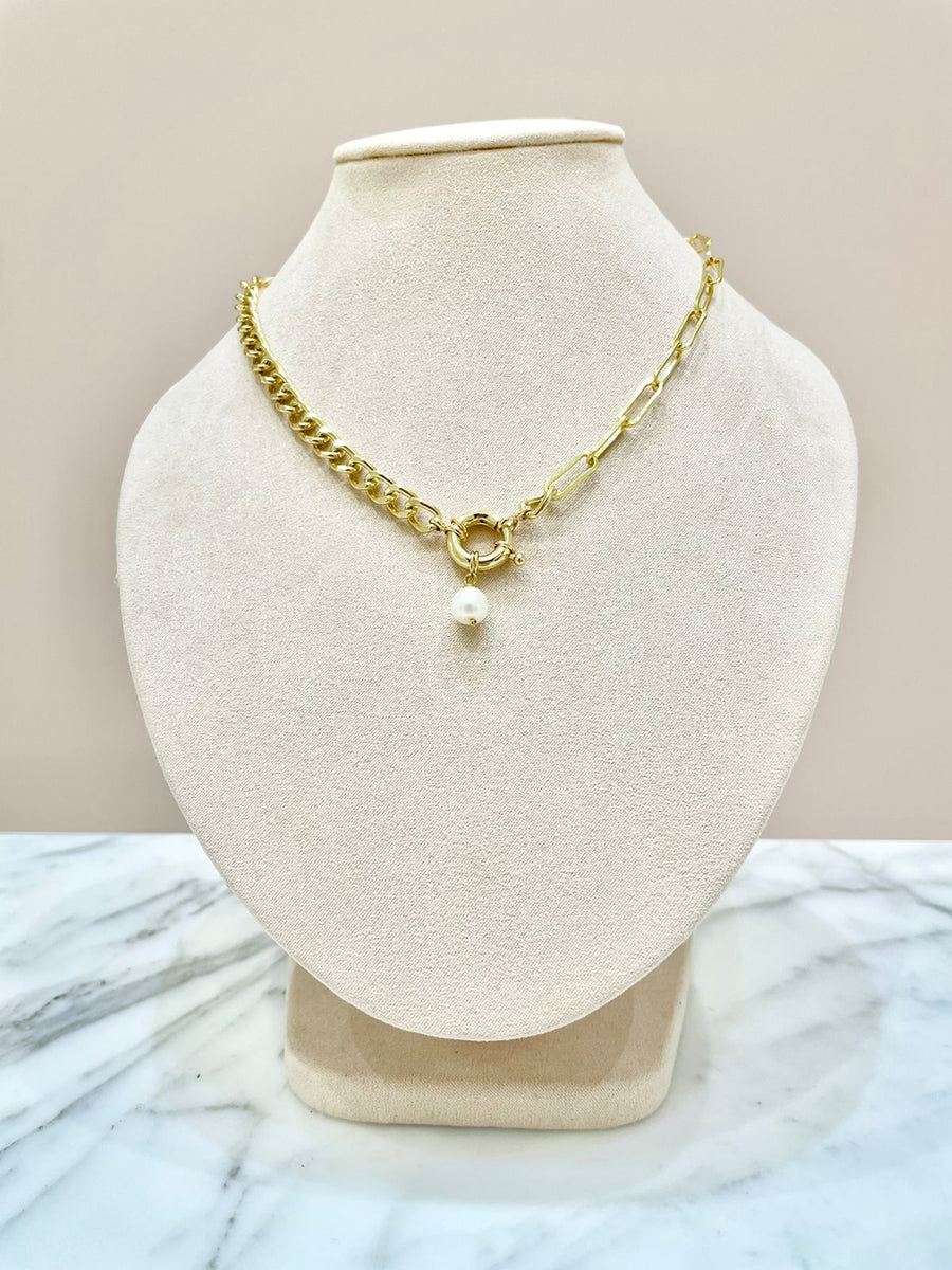 COLLAR CON PERLA