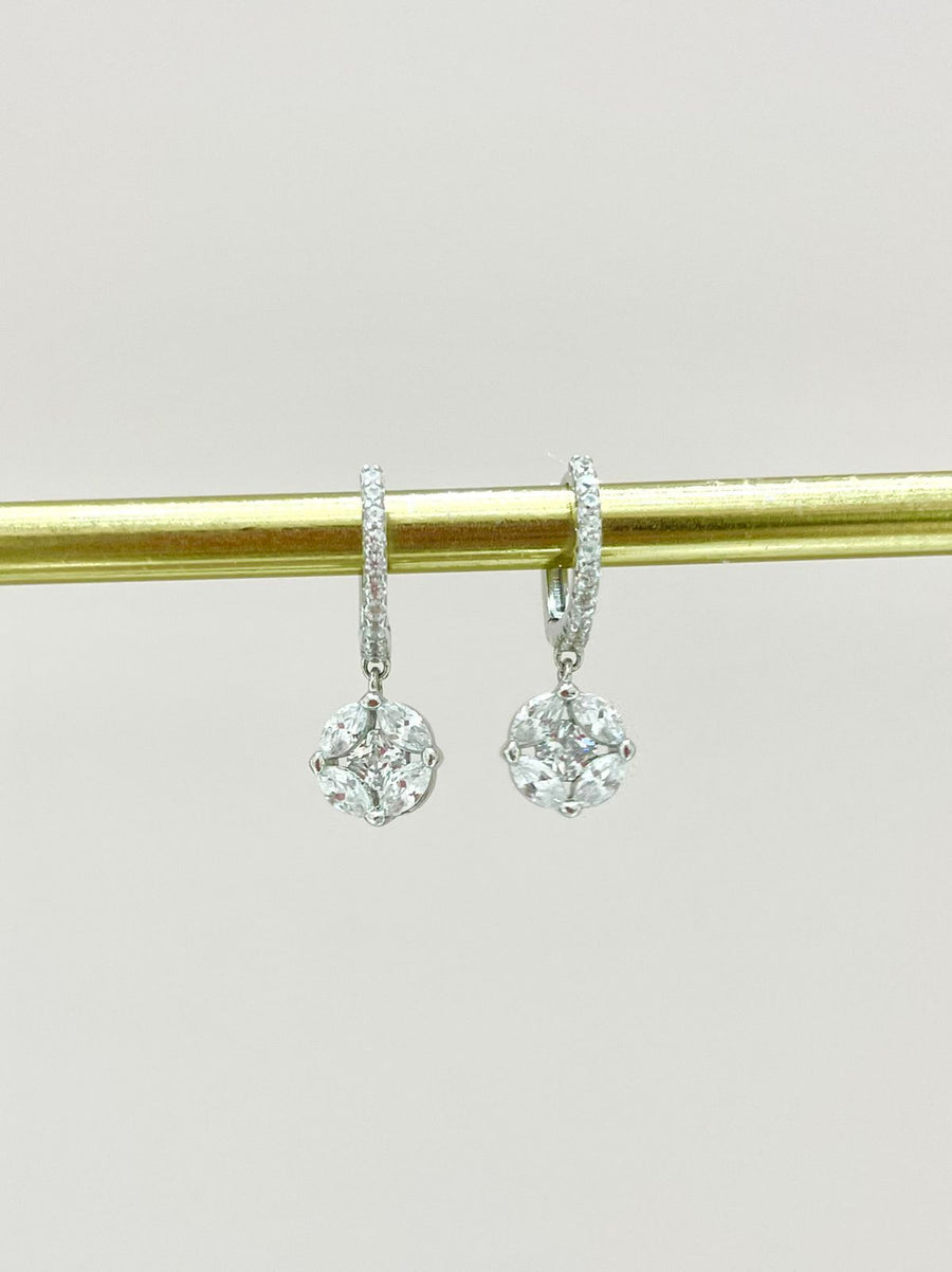 ARETES CIRCULAR CRISTALES