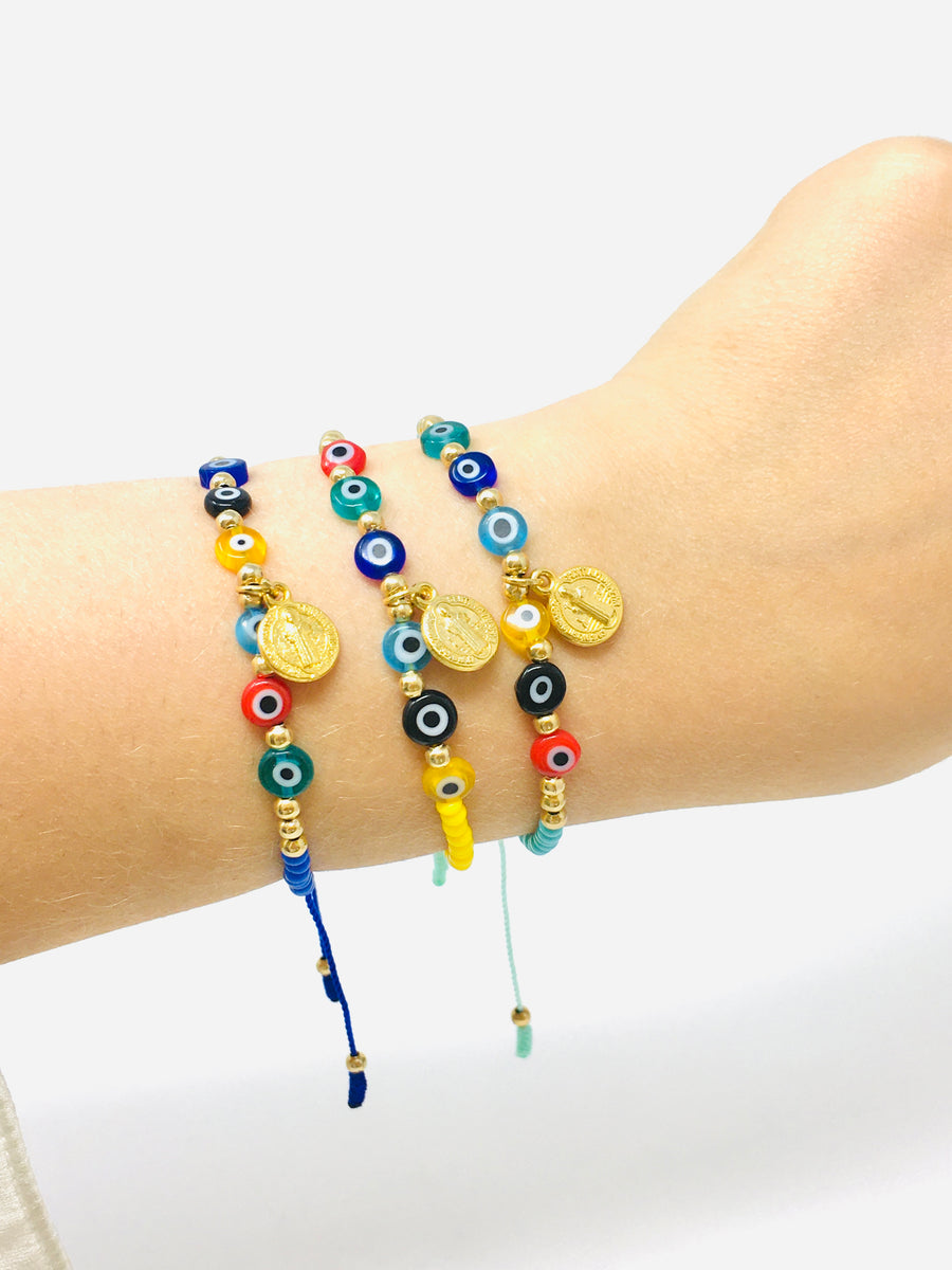 PULSERA OJITO Y SAN BENITO