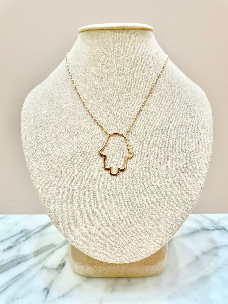 CADENA HAMSA PLATA .925