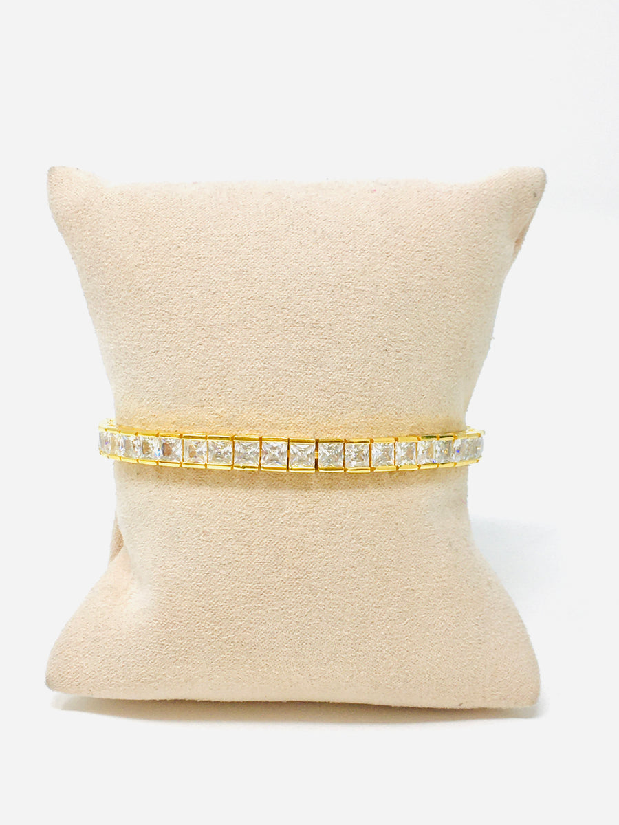 PULSERA TENNIS PLATA.925