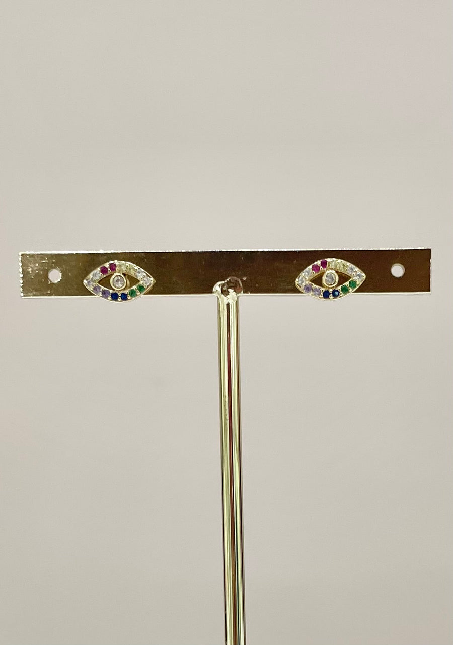 ARETES OJITO RAINBOW