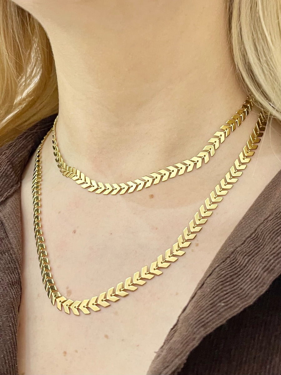 COLLAR CADENA FLECHA